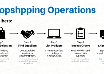 Dành Cho Người Mới: Bán Hàng Dropshipping Chỉ Với 3 Bước