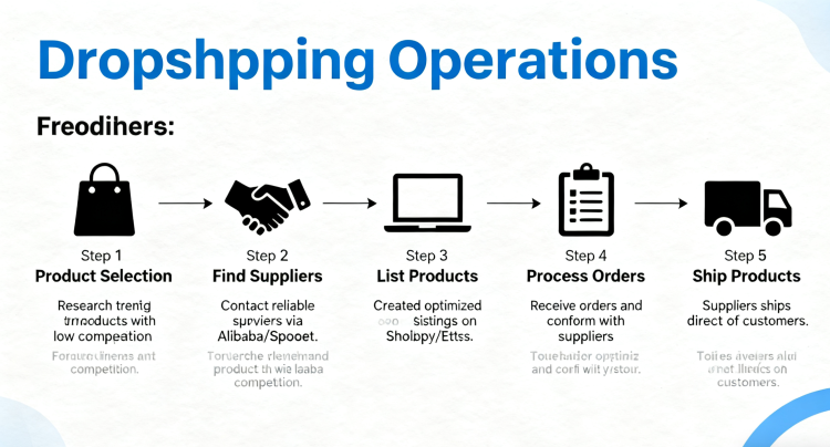 Dành Cho Người Mới: Bán Hàng Dropshipping Chỉ Với 3 Bước