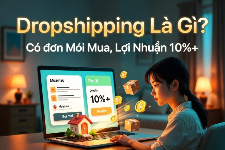 Dropshipping Là Gì?Có Đơn Mới Mua, Lợi Nhuận 10%+
