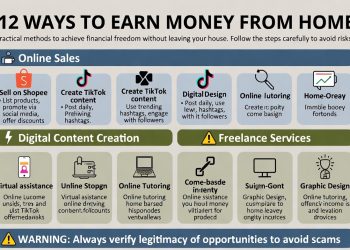 BÍ KÍP KIẾM TIỀN TẠI NHÀ: Bật Mí 12 Cách Kiếm Thu Nhập Không Cần Kinh Nghiệm