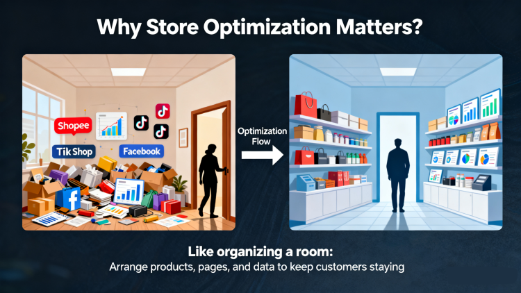 Hướng Dẫn Quy Trình Tối Ưu Cửa Hàng: Các Bước Đơn Giản Để Tăng Lượng Hiển Thị & Chuyển Đổi