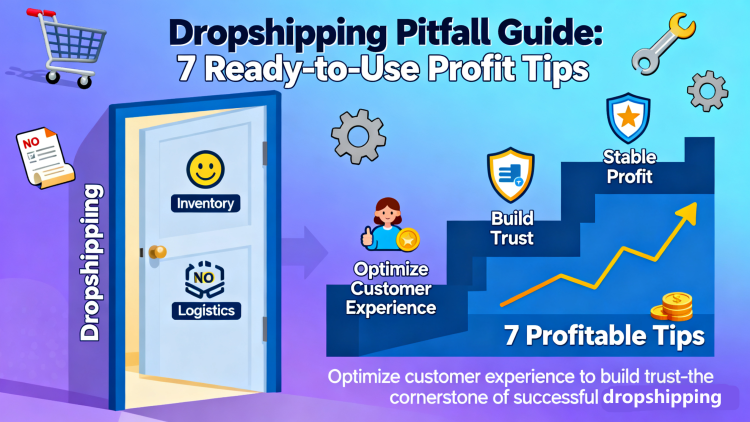 Hướng Dẫn Tránh “Bẫy” Dropshipping: 7 Mẹo Tạo Lợi Nhuận Có Thể Áp Dụng Ngay