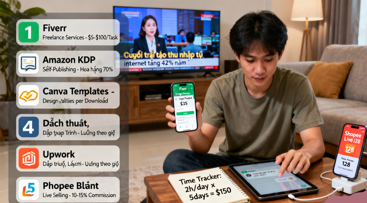 Làm Thế Nào Để Kiếm Tiền Từ Các Trang Web Phổ Biến? Một Hướng Dẫn Thực Tế