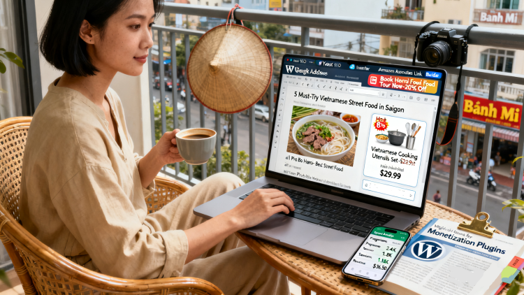 Nguyên tắc tối giản để kiếm tiền từ blog WordPress: Nắm vững những điều này là đủ