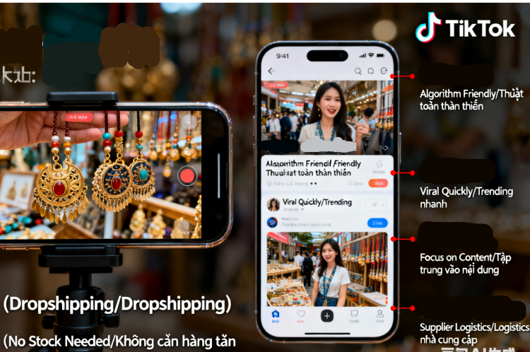 Hướng Dẫn Dropshipping trên TikTok: Cho Người Mới Bắt Đầu