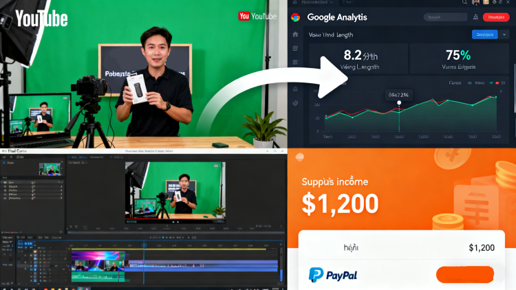 Công Cụ Kiếm Tiền Trên YouTube: Hướng Dẫn Từ Số 0 Đến Khi Kiếm Được Tiền