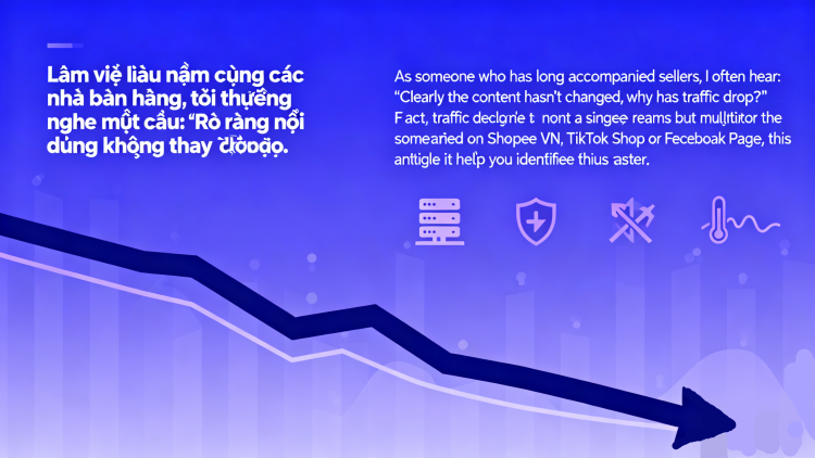 Các Nguyên Nhân & Giải Pháp Chính Khi Lưu Lượng Cửa Hàng Giảm